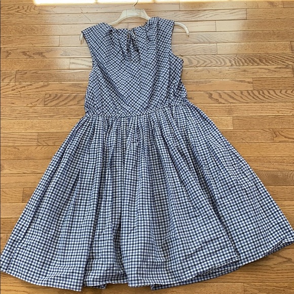 Target Dresses | Blue Checkered Dress | Poshmark